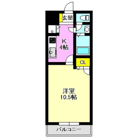 ＣＯＣＯハウス前橋の物件間取画像